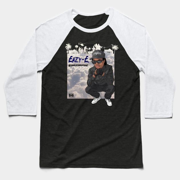 Eazy E Baseball T-Shirt by BaileyBrothaz